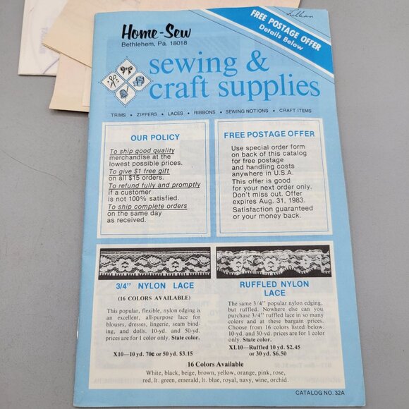 Vintage Coats & Clark Crochet Embroidery Tatting Patterns 1964-1980 Assorted Lot - Picture 4 of 6